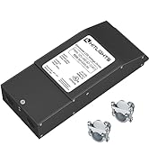 HitLights 60W 12V DC LED Dimmable Driver, 120V AC Input to 12V DC Output Class 2 LED Transformer,...