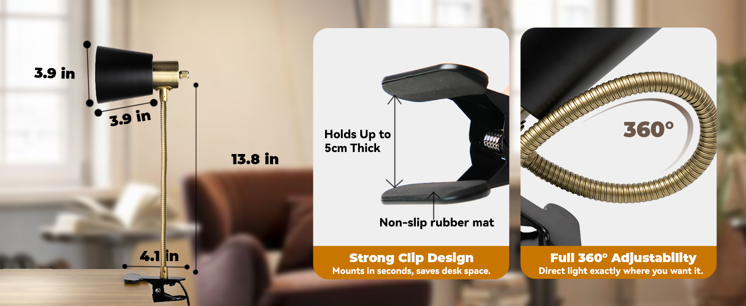 clip desk lamp