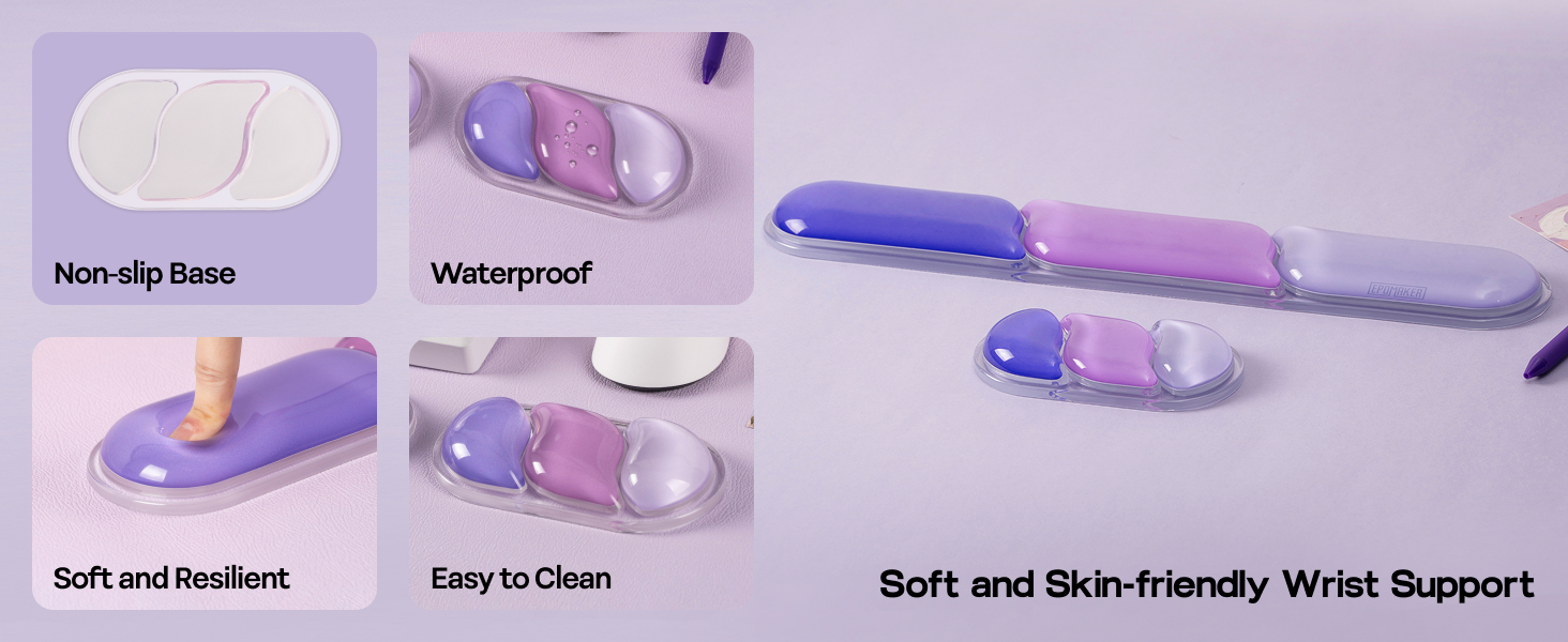 EPOMAKER CloudGel Wrist Rest for Keyboard and Mouse