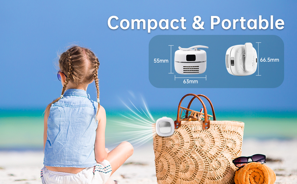 Portable Silent Mini Bladeless Electric Fan