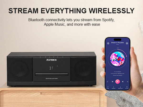 cd player with bluetooth