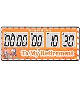 Jayron Retirement Timer 9,999 Days Digital Countdown Timer Loud Alarms,Magnet Adsorption Stopwatc...