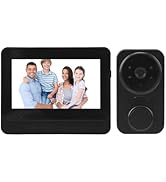 Visual Doorbell Camera, 1080P HD Wide Angle Video Doorbell