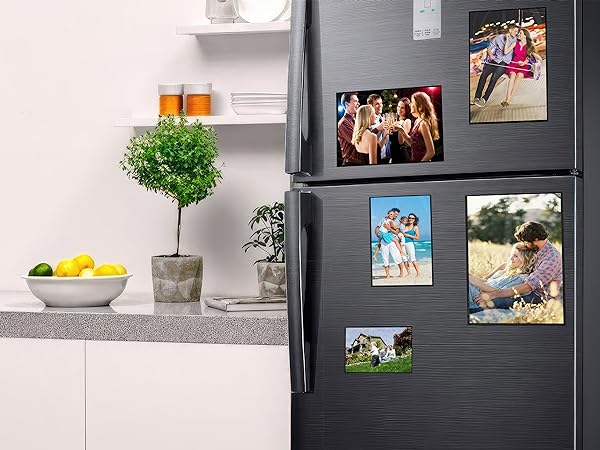 magnetic photo pockets frames picture