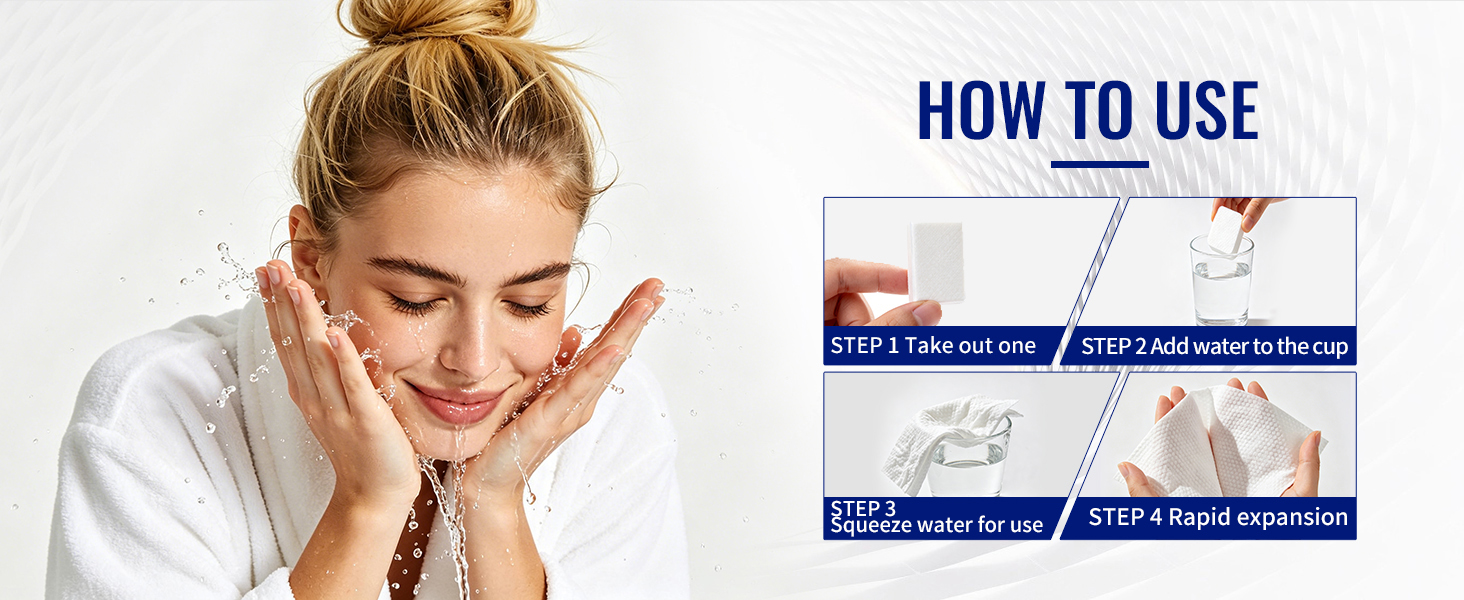 Disposable Face Towels for Travel