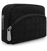 E-Tree Makeup Bag, Quilted Cosmetic Bag for Women, Puffer Make up Pouch for Purse,Travel Toiletry...