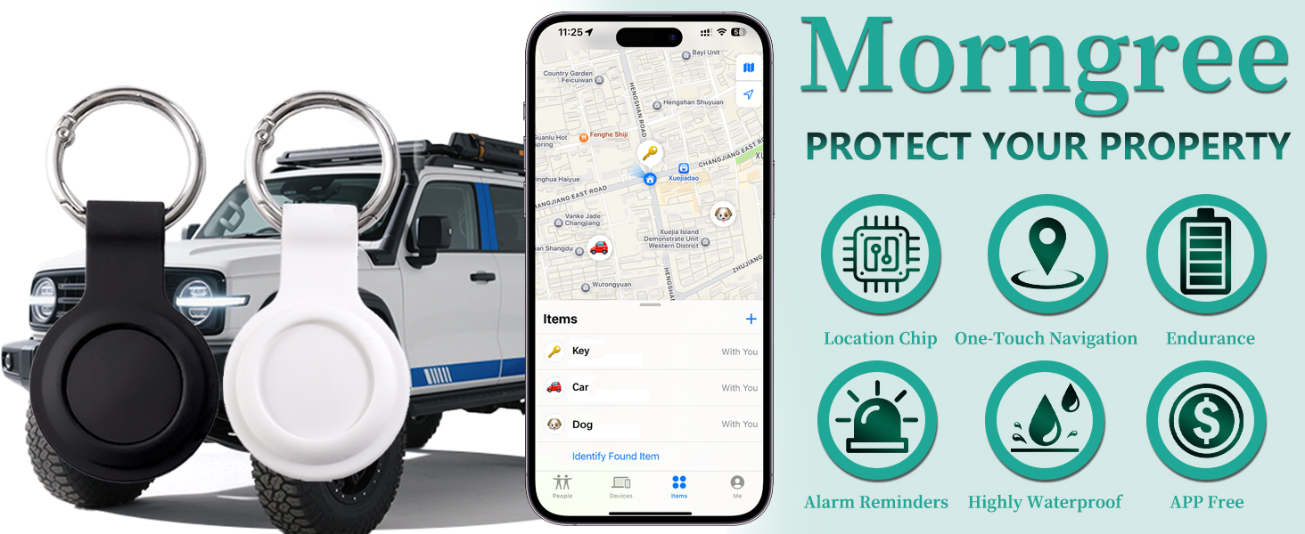 2 Pack GPS Tracker