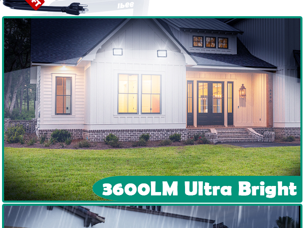 30W LED Flood Light 5000K Daylight White Outdoor Light