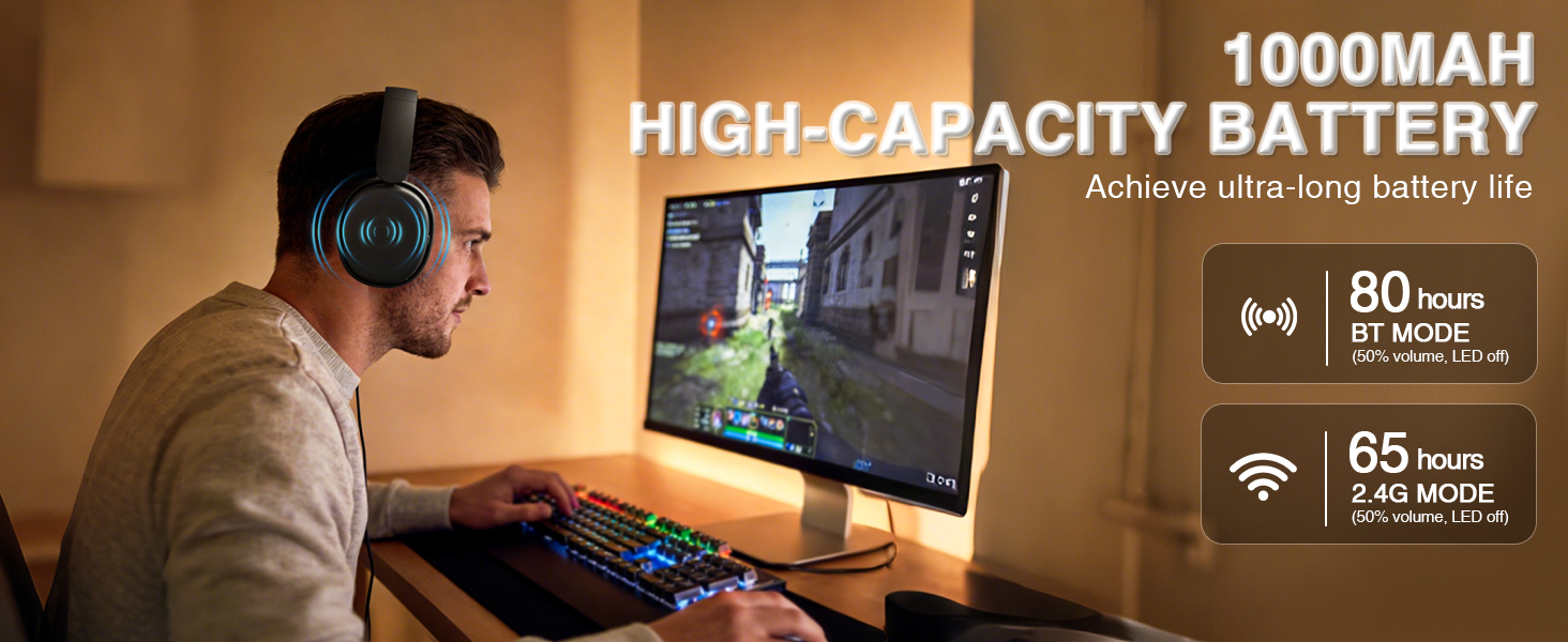 wireless gaming headset