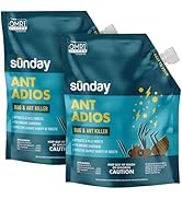 Sunday Ant Adios - Bug &amp; Ant Killer - Outdoor Insect Control Uses Spinosad to Eliminate Ants, Ear...
