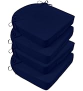 Basic Beyond Outdoor Cushions for Patio Furniture: Waterproof &amp; UV Resistant Outdoor Chair Cushio...