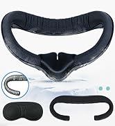 LEKOYE Cooling Gel Face Pad Cover for Oculus Quest 2, Facial Interface with 2 Replacement Soft Fa...