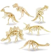 Georgie Porgy 3D Wooden Puzzles DIY Models Kits for Kids Dinosaur Airplane Woodcraft Construction...