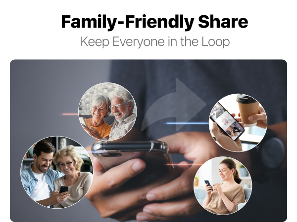 FS3 2K Ultra HD Pan &amp; Tilt Indoor WiFi Security Camera-phone_Share