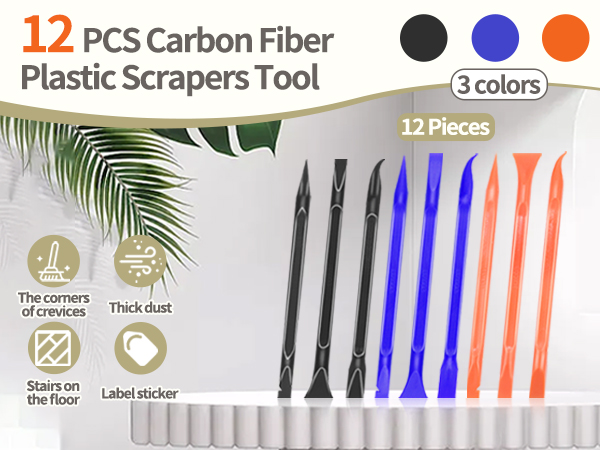 Carbon Fiber Plastic Scrapers Tool