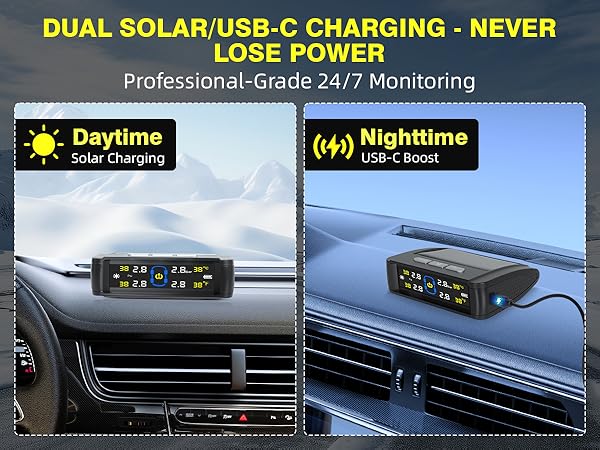 solar tpms solar tire pressure monitor solar tire pressure