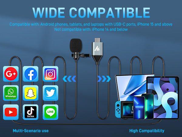 Maono UL11 Lavalier Microphone