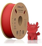 Official Creality PLA Filament 1.75mm, Hyper PLA High Speed 3D Printer Filament,1 KG Spool Red Pr...