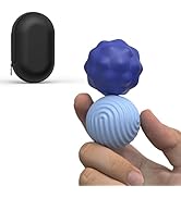 Large Magnetic Fidget Ball Toys for Adults, 2Pcs Soft Silicone Fidget Magnets, Silent Fidget Toys...