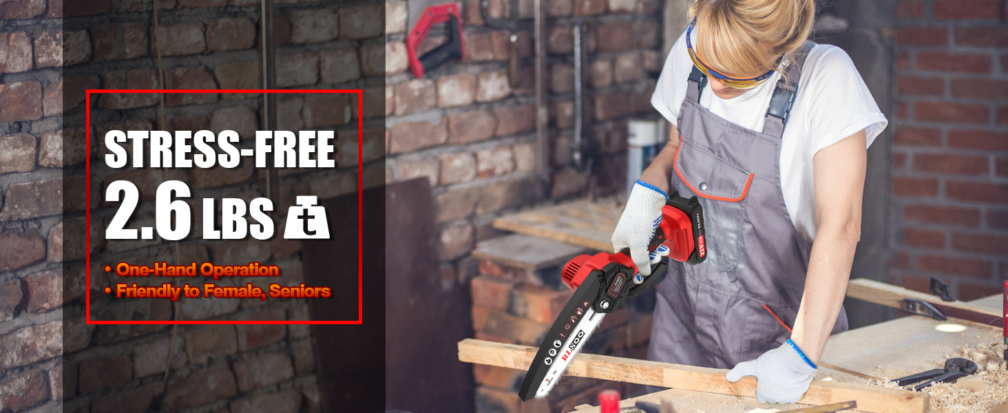 handheld mini chainsaw
