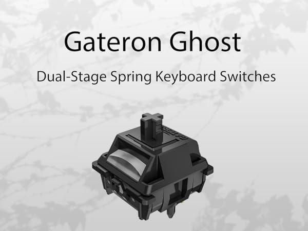 Gateron Oil King Ghost Pro Switches
