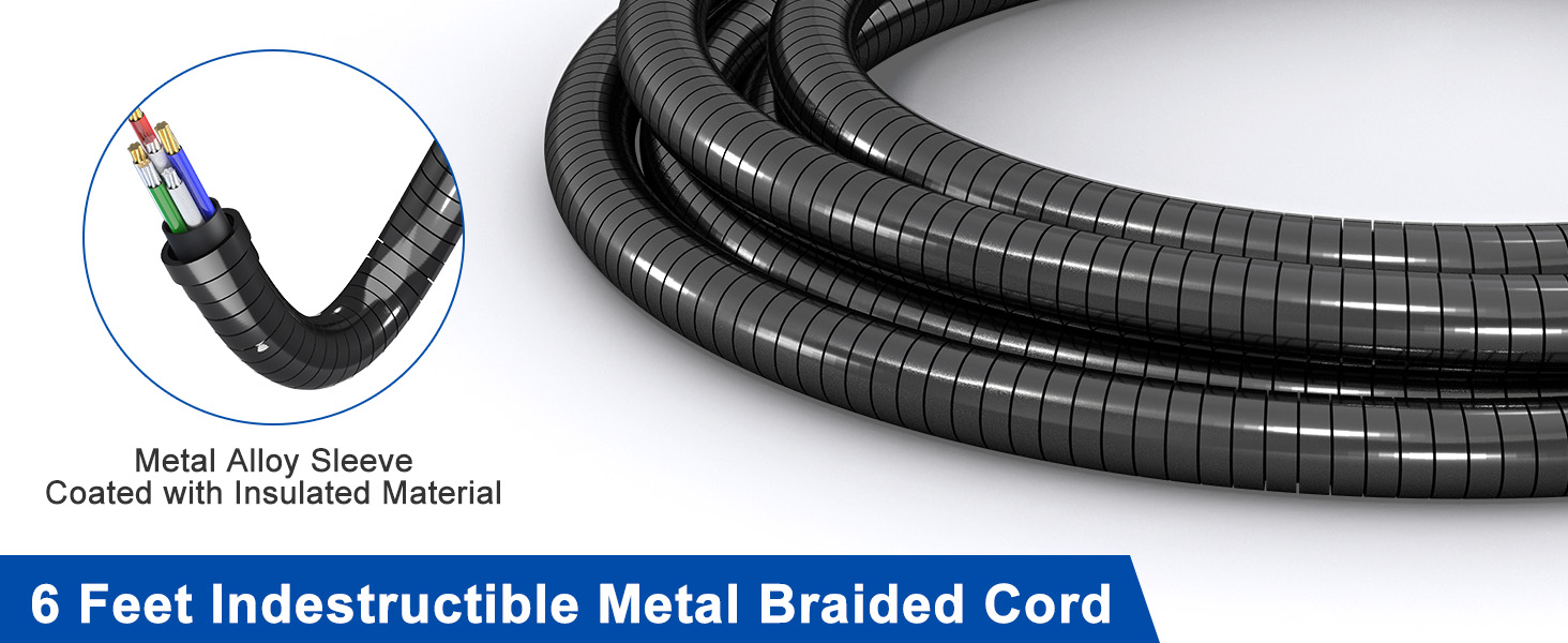 iphone charger metal cord