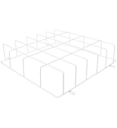 DOITOOL Emergency Light Protective Cage for Exit Signs Heavy-Duty Metal Wire Guard Wall Mounted S...