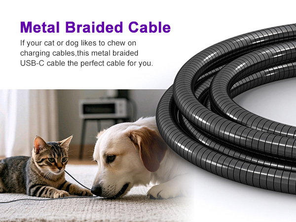 metal usb c cable