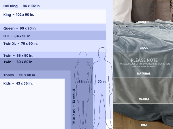 grey fleece blanket