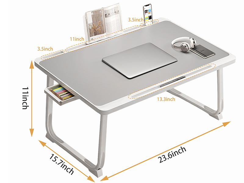 Laptop Bed Desk Tray for Eating Working Reading Writing