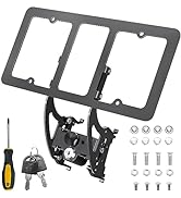 ROADGIVE License Plate Holder Compatible with Tesla Model 3/Y(2017-2023), No Drill No Adhesives F...