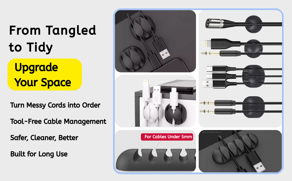 Topavatop Cable Management Kit