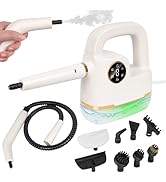 Handheld Steam Cleaner [One Click Clean] Steamer for Cleaning 10-in-1 High Pressure Steam Cleaner...