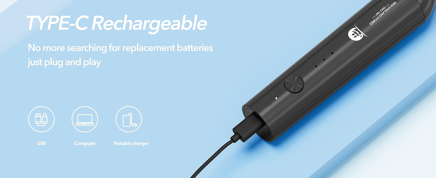 rechargeable milk frother