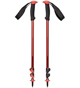 BLACK DIAMOND Trail Sport Trekking Poles, Two Lightweight Collapsible Aluminum Hiking Sticks with...