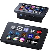 ULANZI D200H 7-in-1 Deck Dock U-Studio Stream Controller Keyboard, 14 LCD Keys, 13 Customizable M...