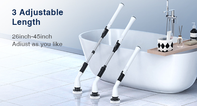 electric spin scrubber labigo cordless cleaning tool bathroom bathtub floor shower tile grout gift