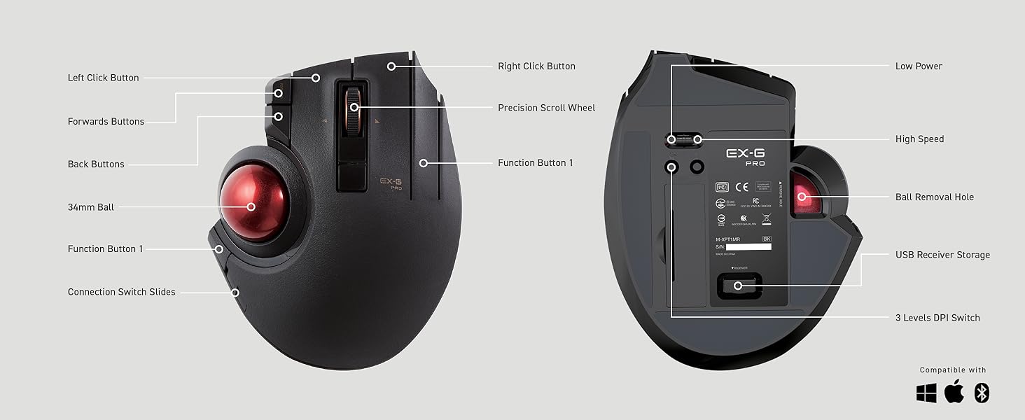 Ex-G Pro Trackball