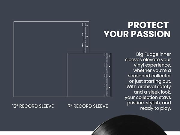 Premium Inner Vinyl Sleeves