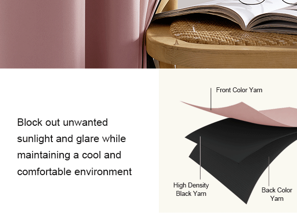 blackout curtains