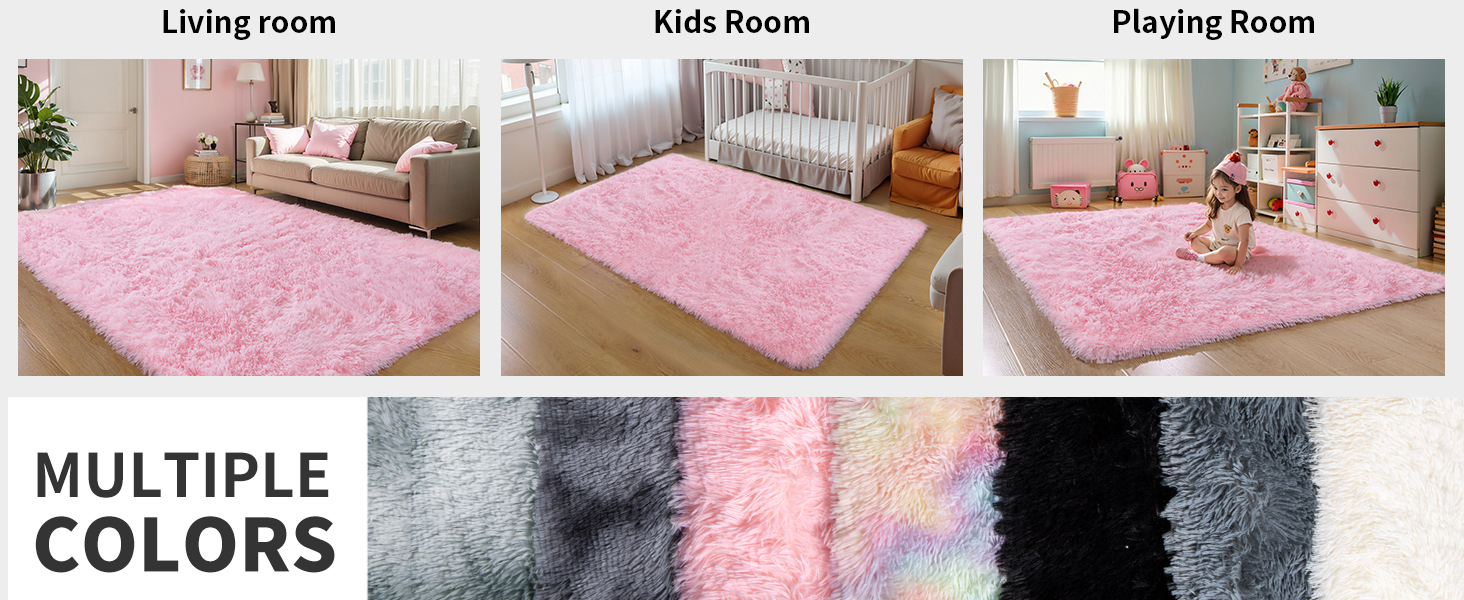 pink rug 4x6