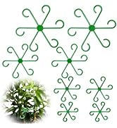 Virmoek 8pcs Plant Stem Support, Plant Support for Indoor Plants, 4 Sizes Climbing Houseplant Ste...