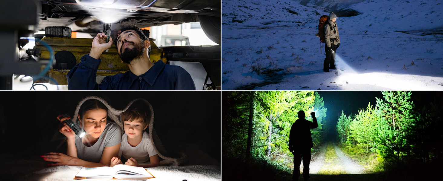 rechargeable flashlights high lumens