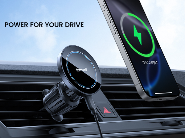 wireless car mount charger