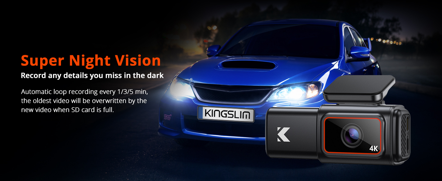 Front and Inside Dash Camera