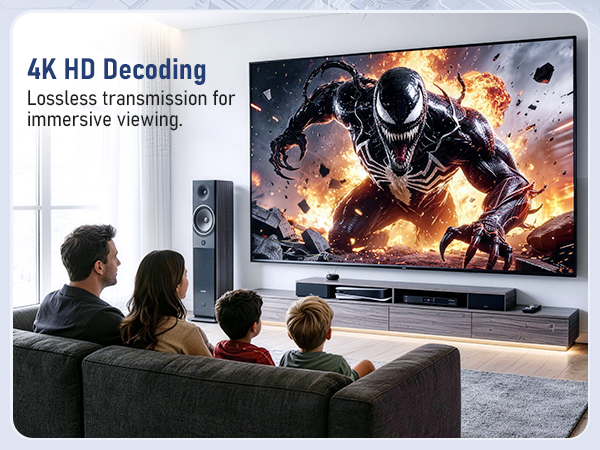 Wireless HDMI Kit – Big-Screen Viewing