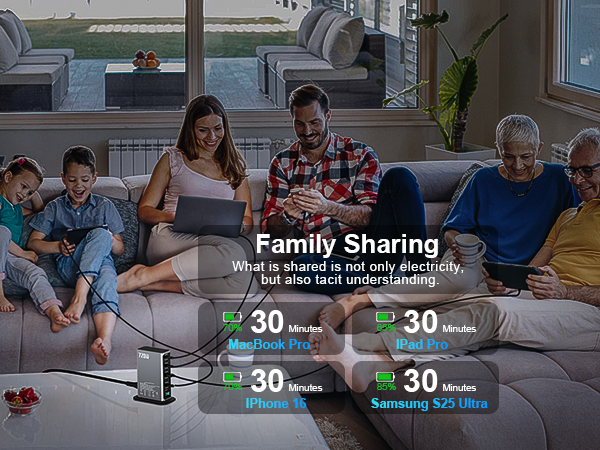 usb c charging station for multiple devices