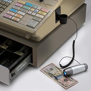 counterfeit detector, counterfeit light, counterfeit, uv, light, money, cash, drimark, dri mark