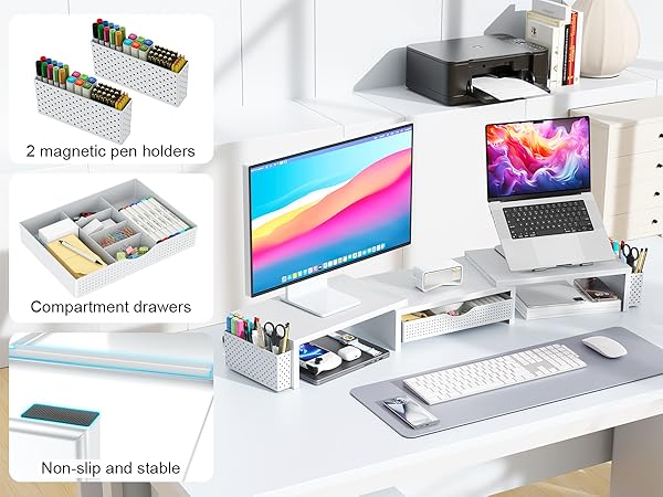 dual monitor stand