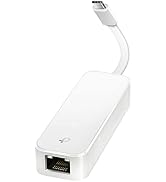TP-Link USB C To Ethernet Adapter(UE300C), RJ45 To USB C [Thunderbolt 3/4 Compatible] Type-C Giga...